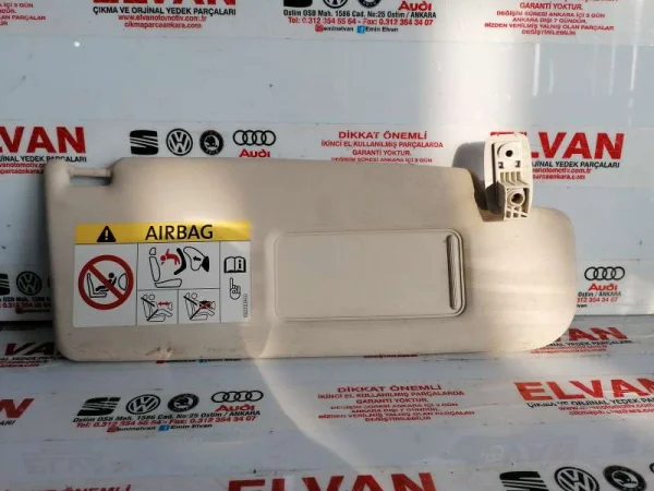 1K0857522H | Isıtmalı Dış Dikiz Aynası Camı | VW Golf, Passat VAG