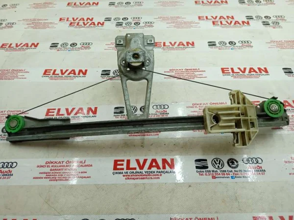 6N4839402 | VW Polo Manuel Sağ Arka Cam Tamir Seti VAG