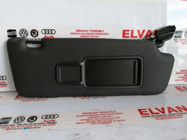 8U0857552C | Sağ Ön Güneşlik | Audi A1, A4, A5, Q3, Q5, RS Q3 VAG