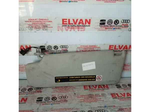 1K0857552 | Sağ Güneşlik | VW Golf, Jetta, Passat VAG