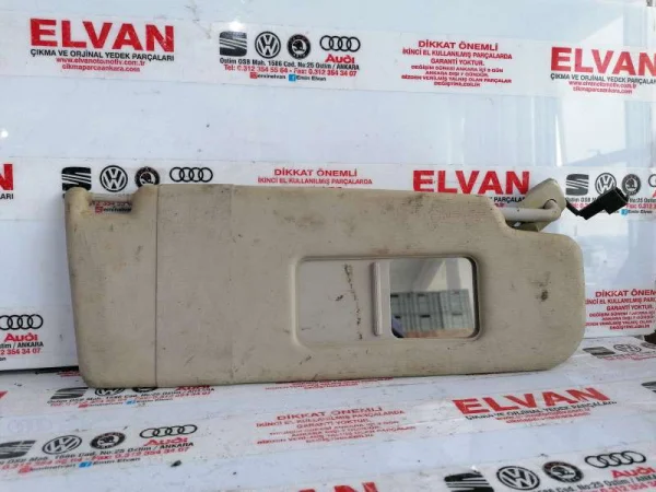 1K0857552D | Sağ Güneşlik | VW Golf, Jetta, Passat VAG