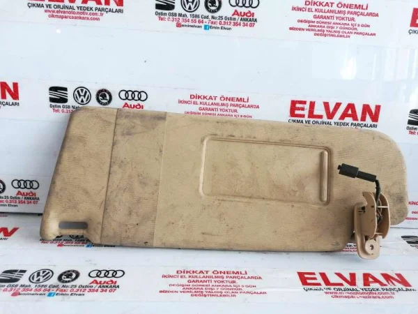 6X0857551E | Güneşlik | VW Bora, Golf, Jetta, New Beetle - Seat Leon, Toledo VAG
