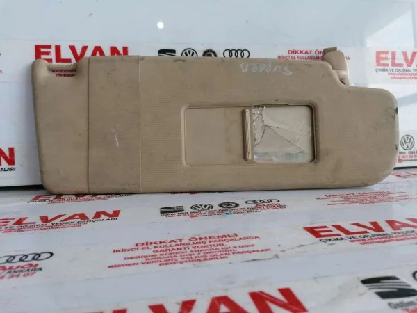 6X0857552E | Sağ Güneşlik | VW Bora, Golf, Jetta, New Beetle - Seat Leon, Toledo VAG
