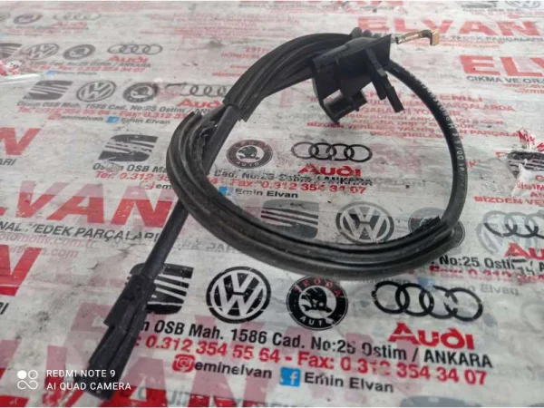 1J4839086H | Arka Sağ Kapı Kilit Teli | VW Bora, Golf VAG