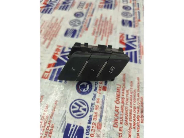 8W0959769 | Audi A4 Sol Koltuk Hafıza Ayar Düğmesi VAG