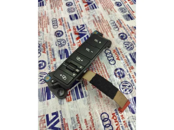 7L6959538D | VW Touareg Direksiyon Tuş Takımı VAG