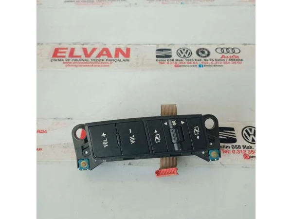 7L6959538D | VW Touareg Direksiyon Tuş Takımı VAG
