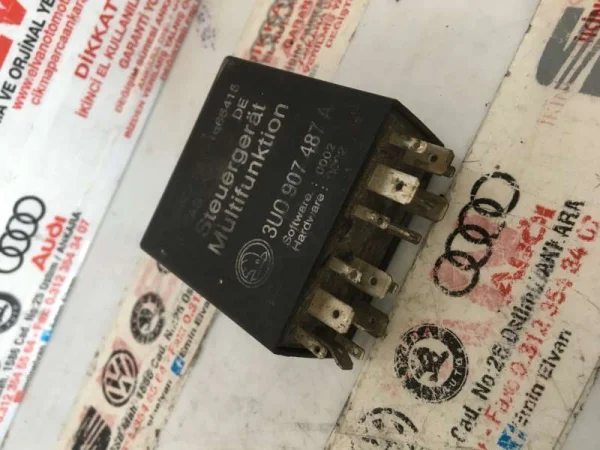 3U0907487A | Çok Fonksiyonlu Direksiyon Modülü | VW Passat - Skoda Superb VAG