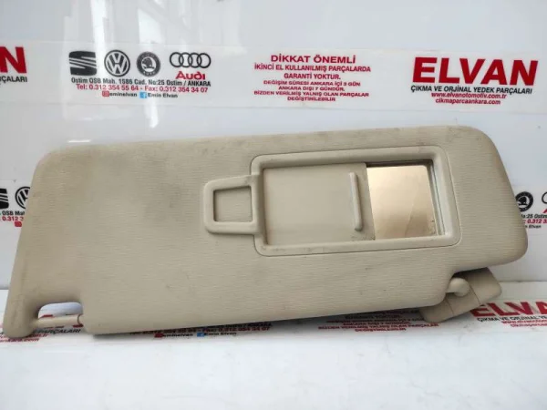 5G0857552AG | Sağ Güneşlik | Seat Toledo - Skoda Octavia, Rapid VAG