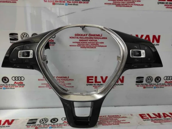 6C0419685B | Direksiyon Tuş Takımı Çerçevesi | VW Caddy, Jetta, Passat, Polo, Tiguan, Touran VAG