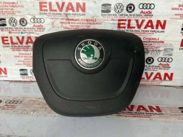5J0880201E | Skoda Fabia Direksiyon Airbag'i VAG
