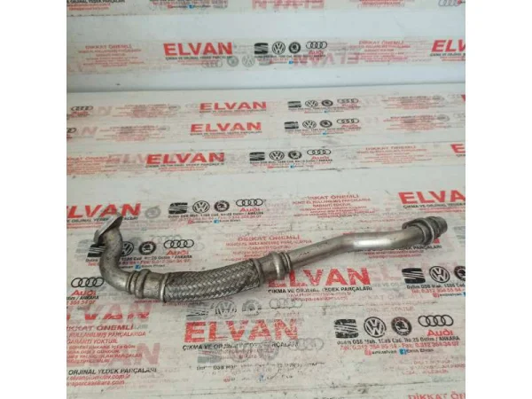 078145735E | Sol Turbo Yağlama Borusu | Audi A4, A6 VAG