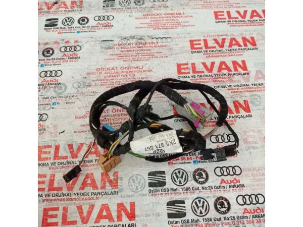 2K5971557 | VW Caddy Sol Ön Kapı İç Tesisatı VAG