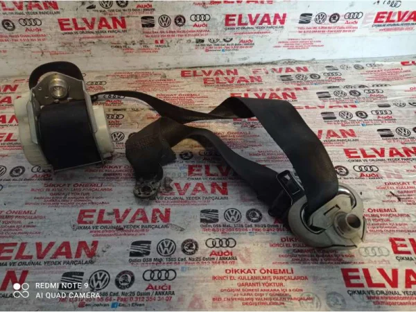 7H0857806K | VW Transporter Ön Sağ Çift Koltuk Emniyet Kemeri VAG
