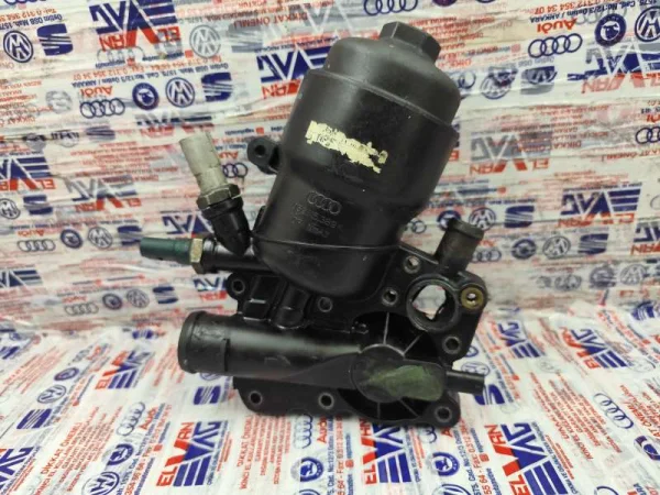 059115389K | Termostatlı Yağ Filtre Kütüğü | VW Touareg - Audi A4, A5, A6, A7, A8 VAG