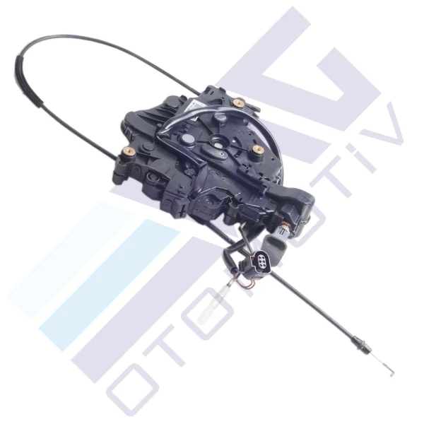7E0843654AB | VW Transporter Sürgülü Sağ Kapı Kilidi VAG
