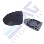 3G0857521 | VW Passat Isıtmalı Sol Dış Dikiz Aynası Camı - 2