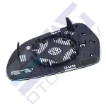 4F0857536AF | Isıtmalı Sağ Dış Dikiz Aynası Camı | Audi A4, A5, A6, A8, Q3 - Skoda Superb - 1