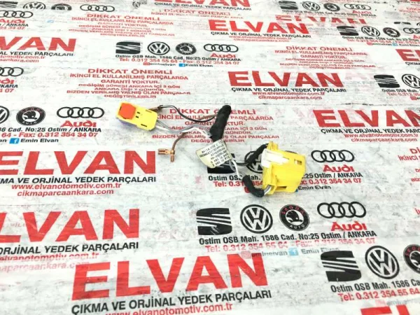 3C8971584E | Direksiyon Hava Yastığı Kablo Demeti | VW CC, Eos, Passat - Seat Alhambra - Skoda Citigo, Rapid VAG