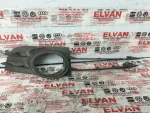 4F0807681 | Audi A6 Sisli Sol Tampon Izgarası - 1