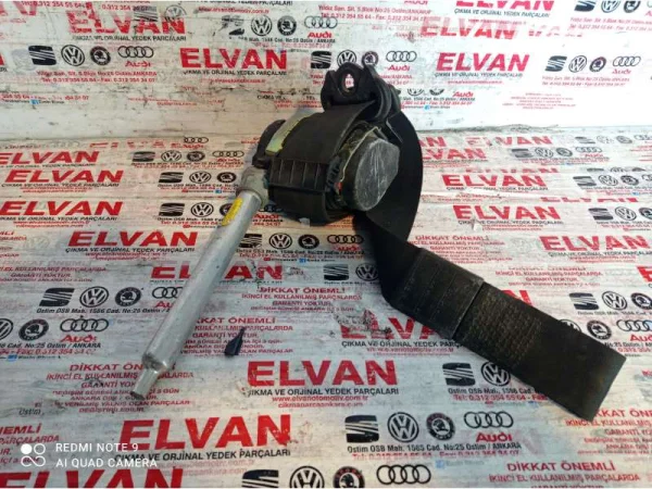 895857705BK | Audi A3 Ön Sol Emniyet Kemeri VAG