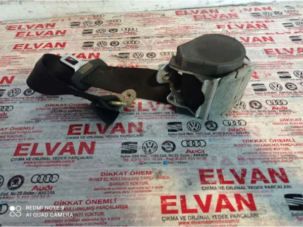 8E5857805D | Audi A4 Arka Sol Emniyet Kemeri VAG