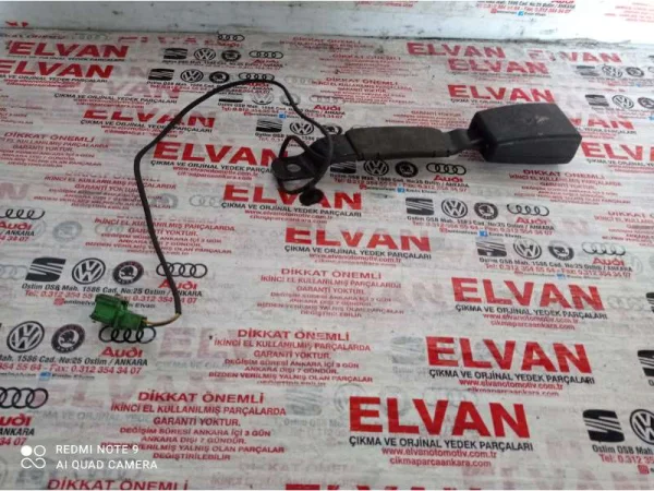 6R0857755D | Ön Sol Emniyet Kemeri Tokası | VW Polo - Seat Ibiza VAG