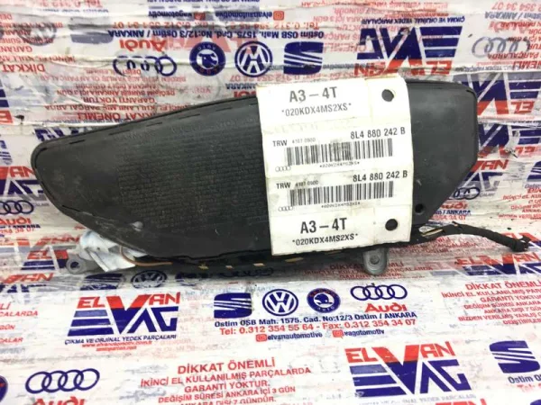 8L4880242B | Audi A3 Sağ Ön Koltuk Yan Hava Yastığı VAG