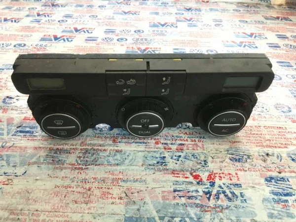 1K0907044DA | Isıtmalı Klima Kontrol Paneli | VW Caddy, Golf, Jetta, Scirocco, Tiguan, Touran VAG