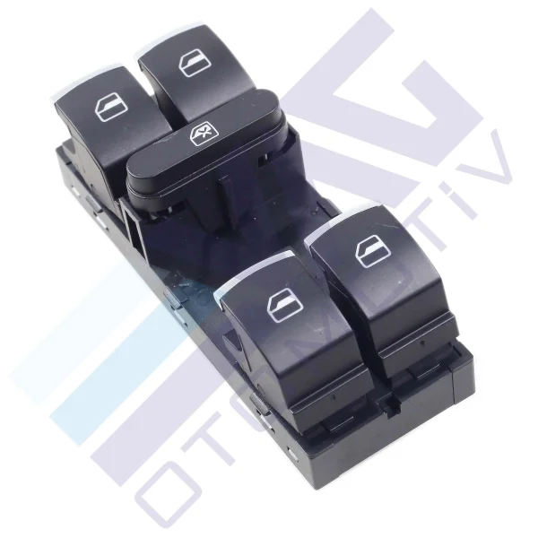 5K4959857AXSH | Ön Sol Cam Açma Düğmesi | VW Amarok, CC, Jetta, Passat, Tiguan VAG