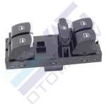 5K4959857AXSH | Ön Sol Cam Açma Düğmesi | VW Amarok, CC, Jetta, Passat, Tiguan - 3