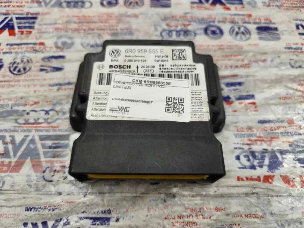 6R0959655E | Airbag Beyni | VW Polo - Seat Ibiza - Skoda Fabia, Roomster VAG