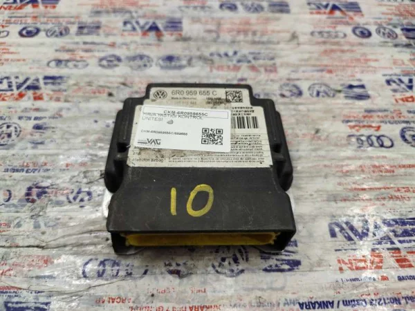 6R0959655C | Airbag Beyni | VW Polo - Seat Ibiza - Skoda Fabia, Roomster VAG