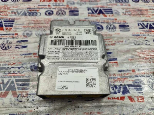 7P0959655C | VW Touareg Airbag Beyni VAG