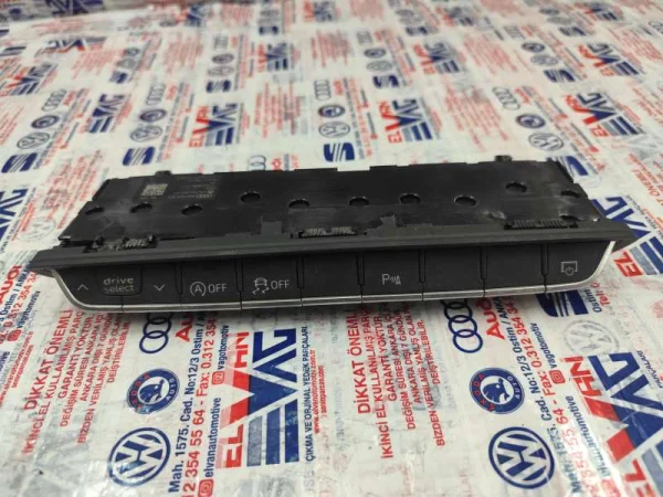 8W0925301 | Audi A4 Orta Konsol Kontrol Düğme Takımı VAG