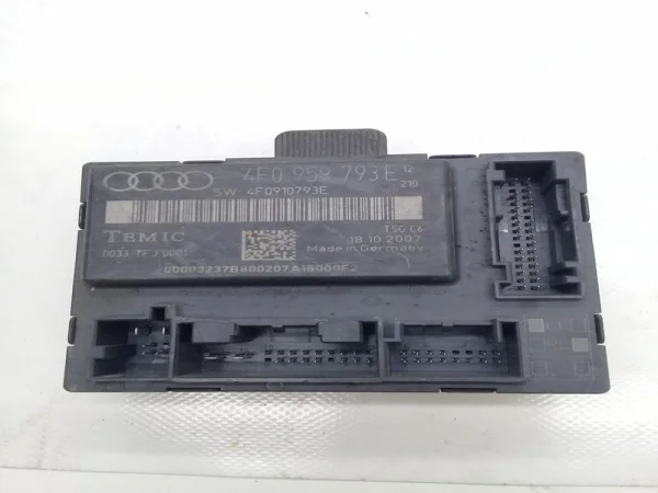 4F0959793E | Audi A6 Sol Ön Kapı Kontrol Beyni VAG