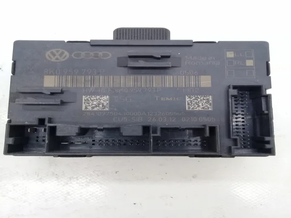 8K0959793P | Sol Ön Kapı Kontrol Ünitesi | Audi A4, Q5 VAG