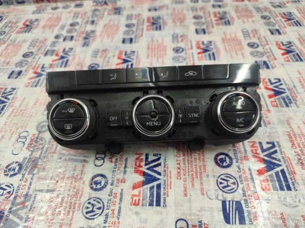 5E0907044AP | Skoda Octavia Klima Kontrol Paneli VAG