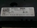 5F0920862A | Seat Leon Gösterge Paneli - 2