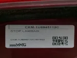 1U6945112C | Skoda Octavia Sağ Arka Stop Lambası - 3