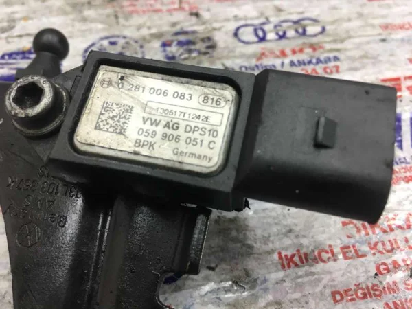 059906051C | Egzoz Fark Basınç Sensörü | VW Caddy, Eos - Audi A1, A3 - Seat Altea, Ibiza VAG