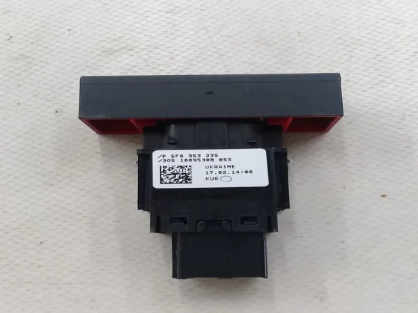 5F0953235 | Seat Leon Dörtlü Flaşör Düğmesi VAG