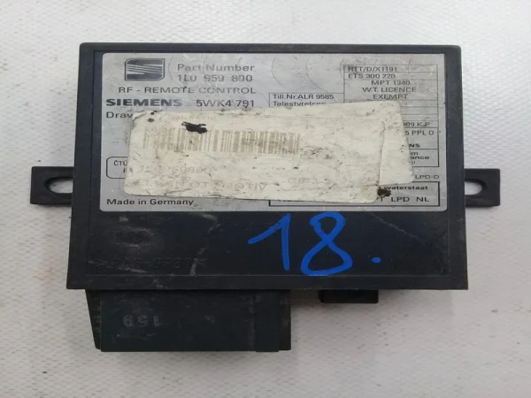 1L0959800 | Merkezi Kilit Beyni | VW Caddy, Polo - Seat Cordoba, Inca, Toledo VAG