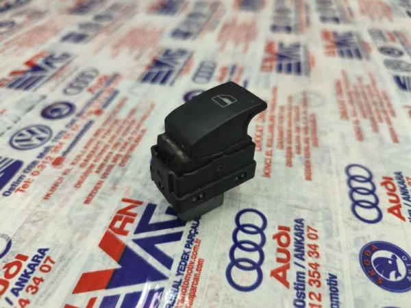 7E0959855 | VW Transporter Sağ Cam Açma Düğmesi Tekli VAG