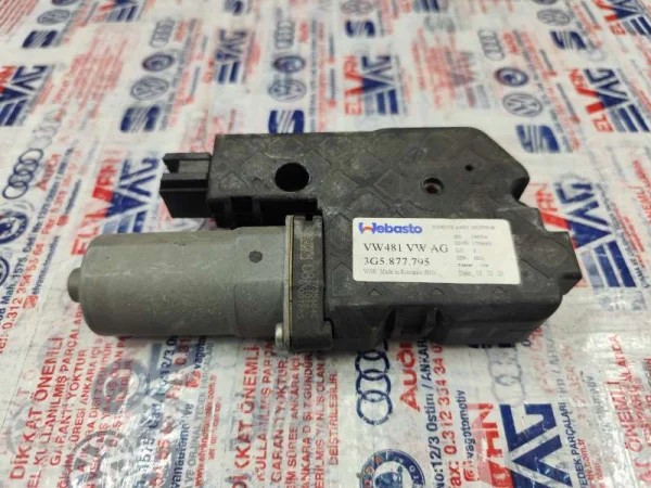 3G5877795 | Sunroof Motoru | VW Passat, Touran - Audi A4 - Skoda Superb VAG