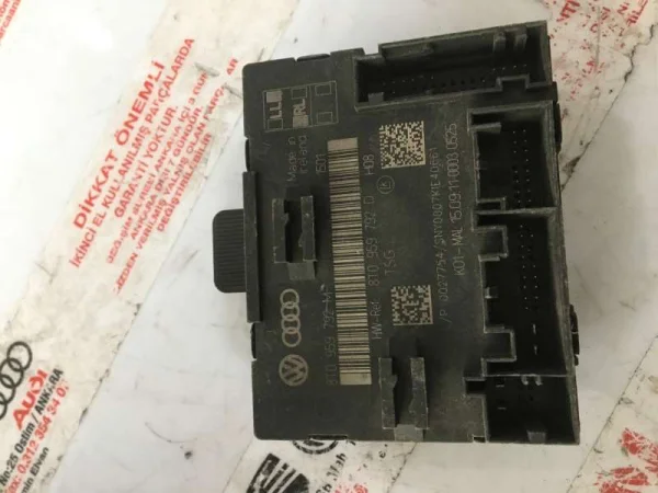 8T0959792D | Sağ Ön Kapı Kontrol Ünitesi | Audi A4, A5 VAG