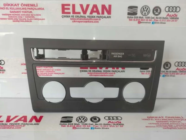 5F0858060H | Seat Leon Klima Kontrol Paneli Çerçevesi VAG